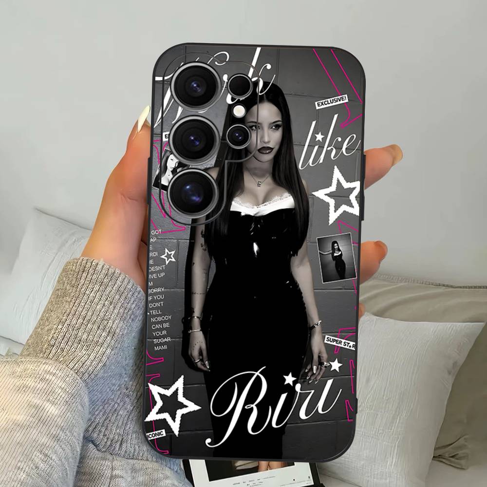 Чехол для телефона E-Emilia M-Mernes Singer для Samsung S 24 Fe 25 Ultra Plus 20 Lite 21 30 22 23 24 22 Ultra 5G Fundas