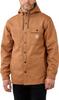 Jacket Carhartt Rain Defender Relaxed Fit Heavyweight Hooded Shirt Jac Oiled Walnut Heather