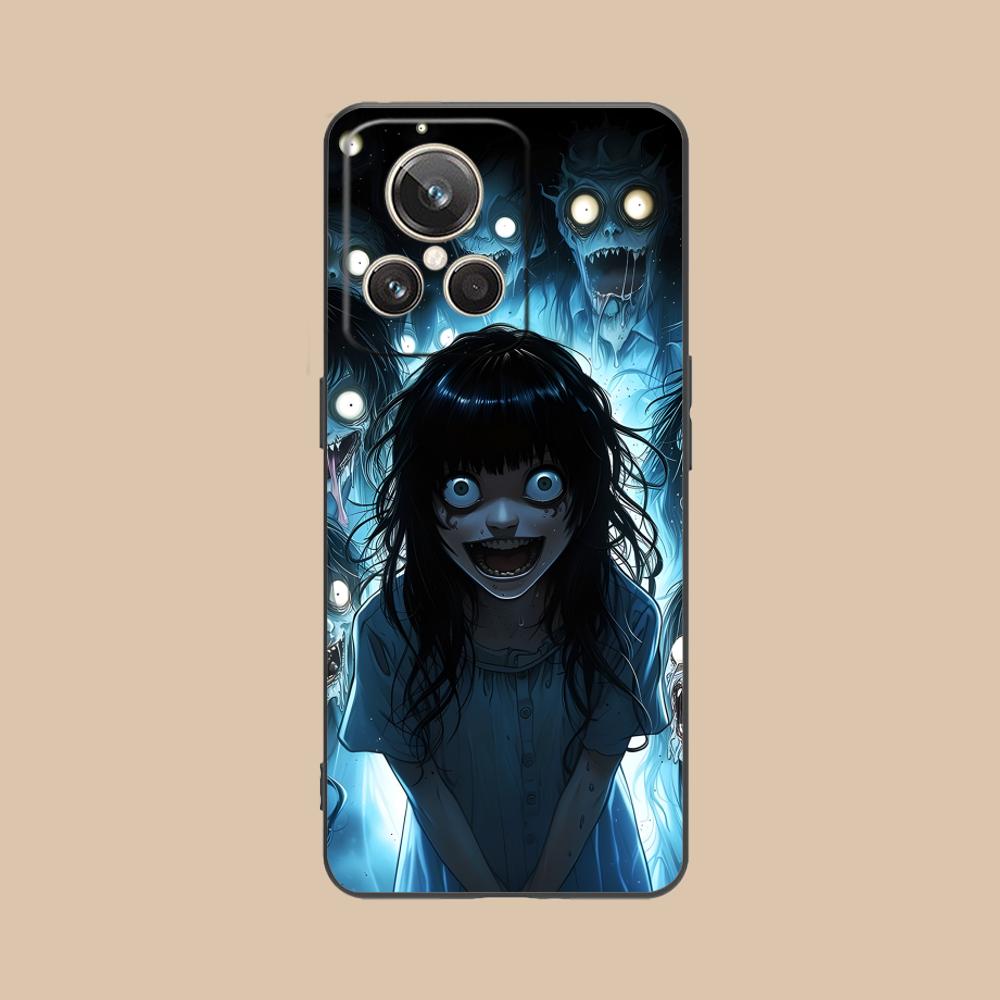 Чехол для мобильного телефона в стиле Террор Готика для Realme 15 14 13 12 11 10 9 Pro Plus T i Lite 5G Цветная Печать Чехол Роскошный Чехол