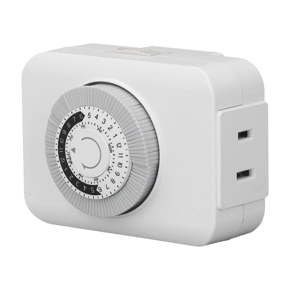 Mechanical Timer Socket US Standard Mechanical Timer Reliable Power Outlet EV Charging