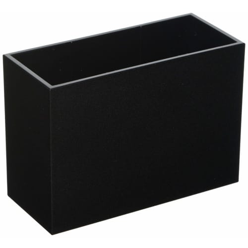 Multi-purpose Chopstick Stand with Black Dry Lacquer Finish (dividers Sold Separately), 14.1 X 6.2 X 10cm, ABS Resin (Product ID: 7-788-1), Suitable F