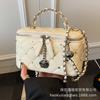 Xiaoxiangfeng Diamond Chain Bag Women's 2025 New Trendy Fashion Spring and Summer Bucket Bag Super Fire Versatile Messenger Bag