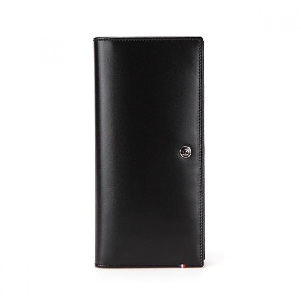 S.t. Dupont Line D Long Wallet Black Ci180045z
