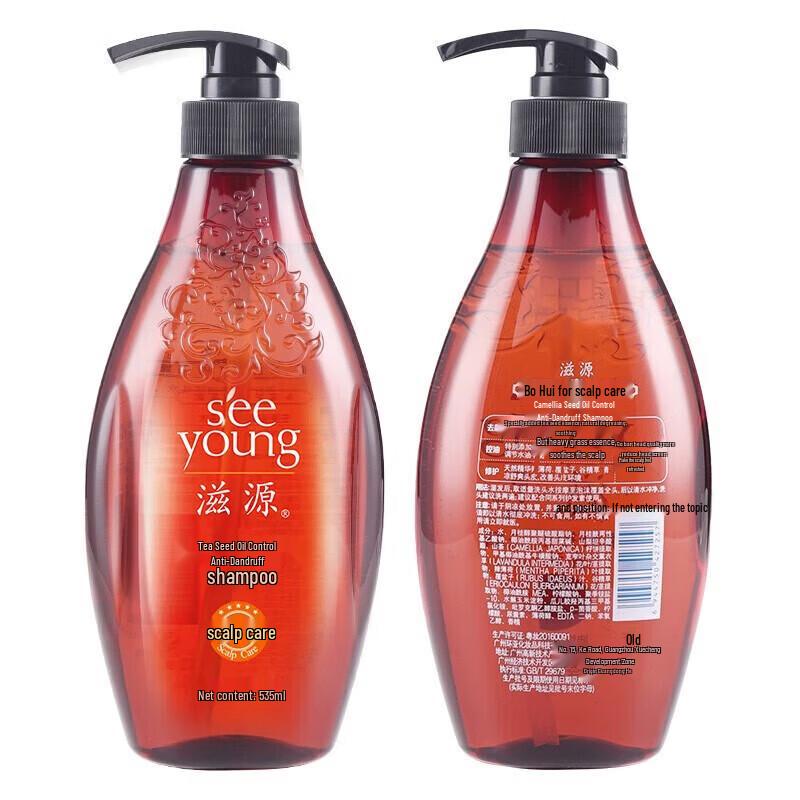 Seeyoung Tea Seed Oil Control Anti-Dandruff Shampoo 535ml