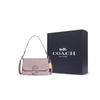 COACH Tabby Denim Leather Messenger Bag , Crossbody Bag , Shoulder Bag Women's Pink (Unisex) Shoulder Bags CJ854 LHPPU