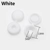 100pcs Screw Cover Cap Plastic Fold Snap Protective Cap Cover Protective Screw Trim Screws Caps Cover Bolt Decor Accessiries