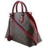 LOUIS VUITTON Almine toe bag Handbag M41779 2WAYShoulder Rouge Brown / red Monogram canvas Women Used