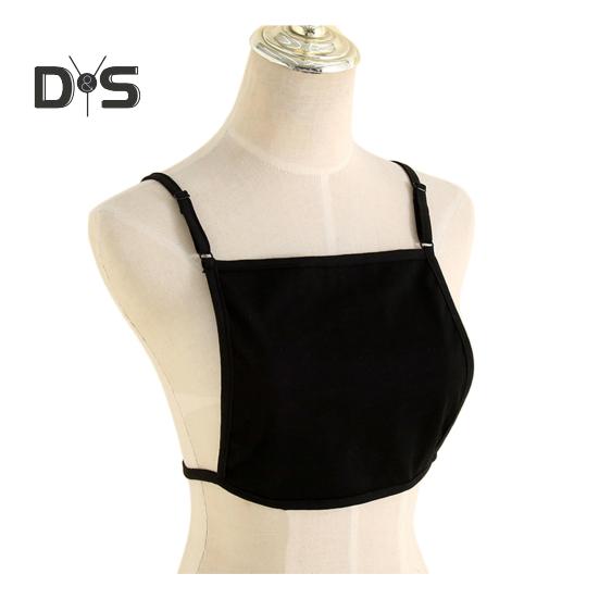 Women Anti-exposure Chest Wrap Backless Invisible Mock Camisole Bra Wrapped Chest Overlay Modesty Panel Vest Women Cleavage Cover Camisole Underwear
