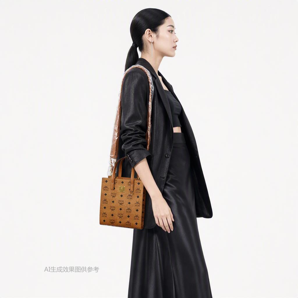 [Pre-Owned] Klassik Visetos Leather Trim Mini Tote Bag - Very Good #15M7QZC