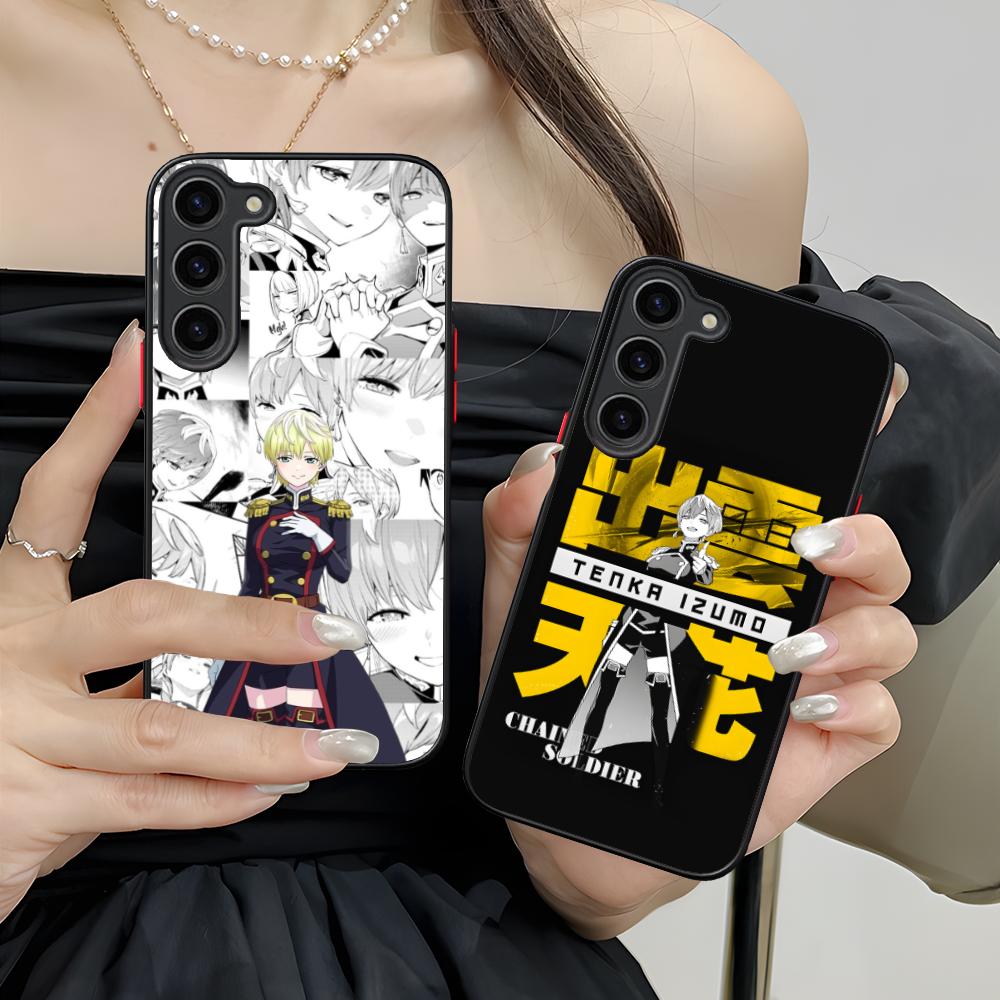 Mato seihei no slave Tenka Izumo Силиконовый чехол для мобильного телефона для Samsung Galaxy S26 S25 S24 S23 S22 S21 Plus FE Ultra Цветной