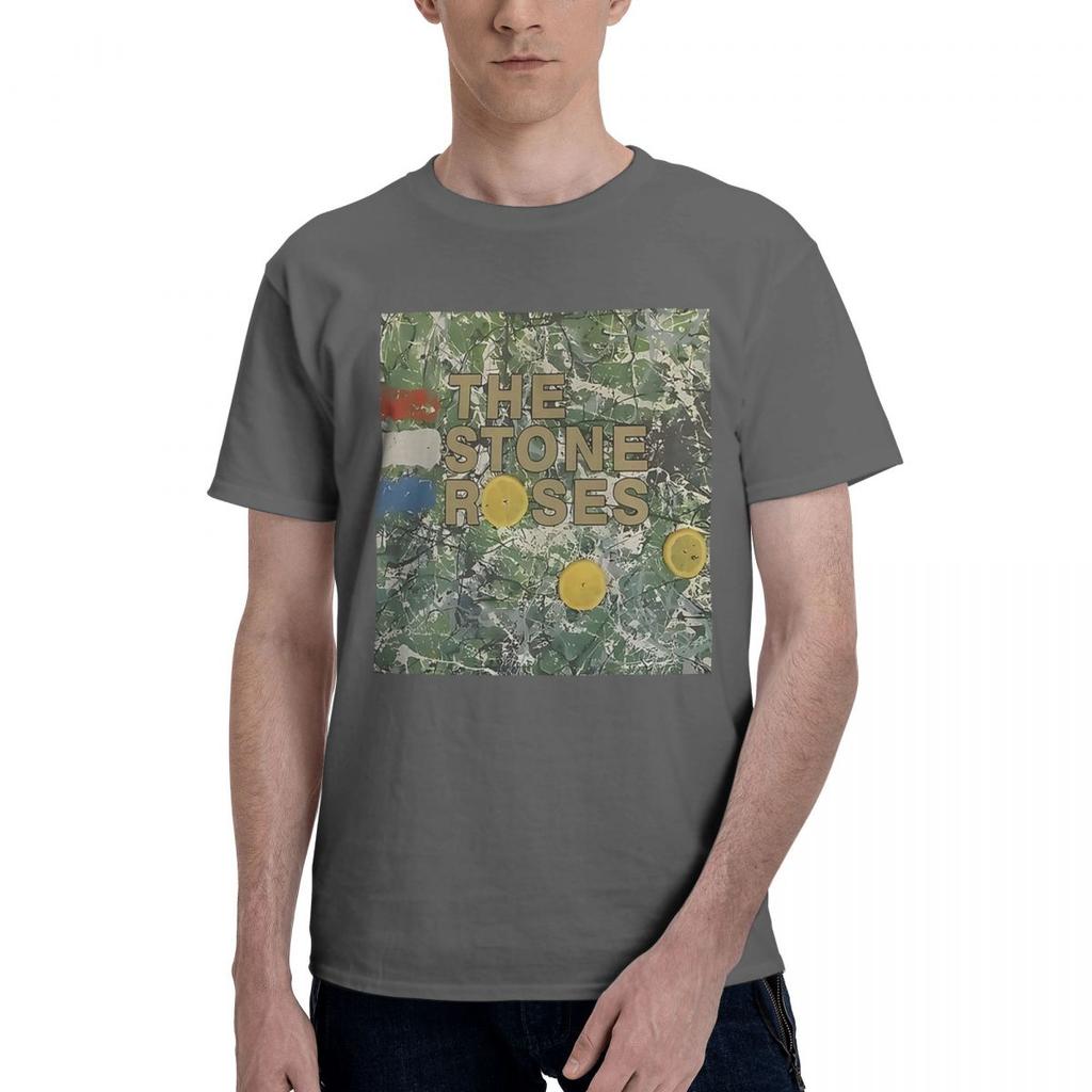 The Stone Roses 100% Хлопок Повседневная Дышащая Удобная Милая Новинка Топы И Футболки Футболка С Принтом