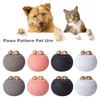 Pet Memorial Urn Moisture-Proof Dog Cat Cremation Urn 350ml Capacity Cement Pet Loss Keepsake Urn for Dogs Cats Bone Ash