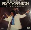 LP Record BROOK BENTON - The Incomparable... Brook Benton -  TVP1008 TVP Records 1976 US Soul/Funk Used