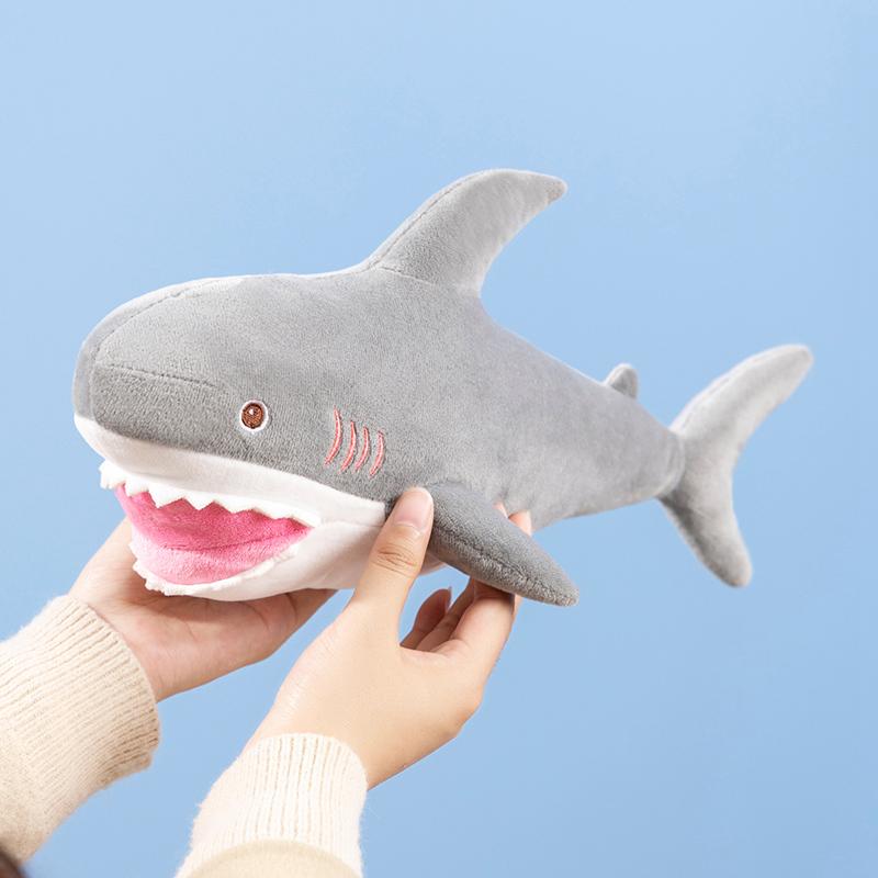 1pc 40/50CM Cartoon Killer Whale & Shark Plush Toys Stuffed Soft Animal Pillow Lovely Shark Dolls for Children Kids Birthday