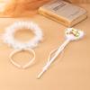 Show Props Magic Wand Angel Feather Wing Women Cosplay Accessories Photo Props Devil Feather Wing