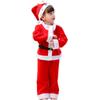Long Sleeve Santa Claus Cosplay Costume Hat Kids Cosplay Clothes Children's Christmas Clothes  Club