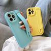 Мягкий силиконовый чехол для телефона Iphone 13 Pro 12 11 Pro Max Xs Max Xr, браслет, милый защитный чехол для объектива, держатель для телефона, задняя крышка
