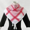 Fashion Printed Cotton Headscarf Middle East Dubai Türkiye Headband Muslim Women Hijab Islam Scarf Female Long Turban