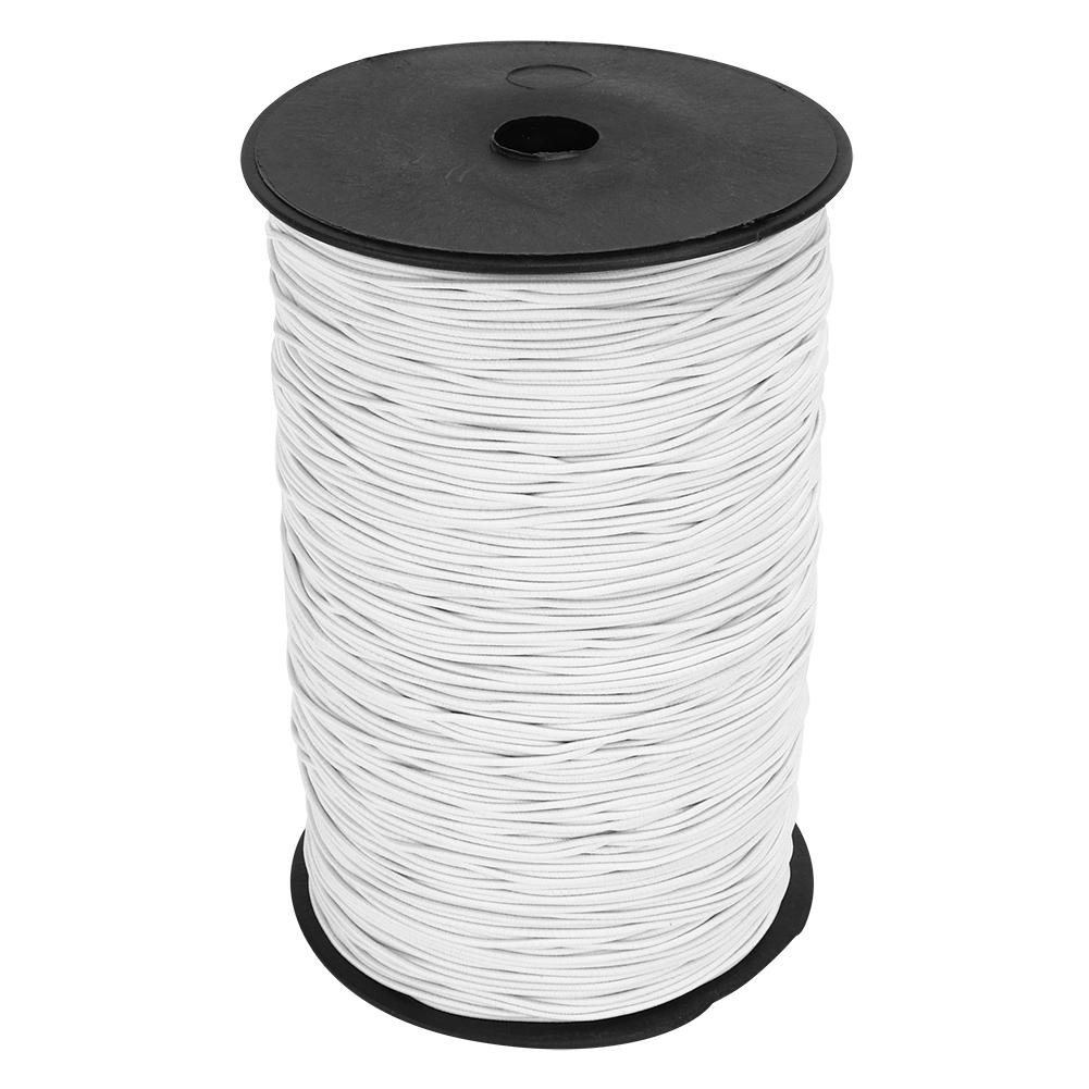 1.5mm 500m Round Elastic Bungee Rope String Stretchable Cord Dress Making Craft
