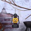 Plastic Pumpkin Candle Light Handheld Night Light Party Decoration Pumpkin Lantern Key Chain
