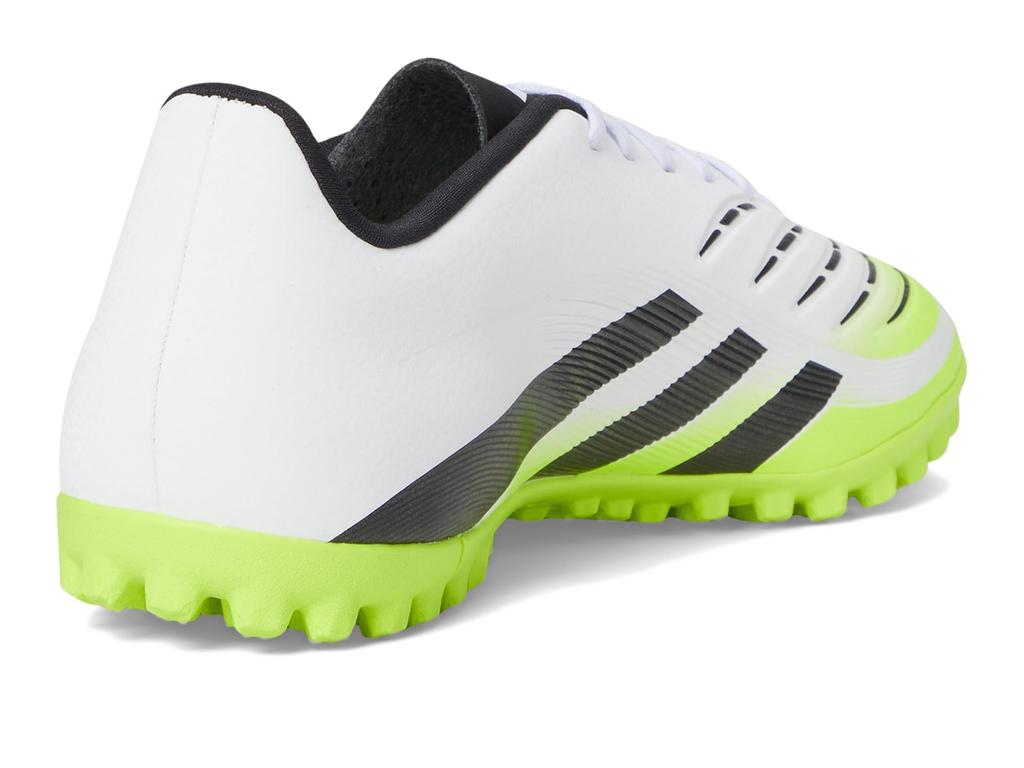 Adidas Predator Club TF NTM39 Futsal Footwear Lemon Size cm Shoes, White/Core Black/Lucid (JH8854), 28.0