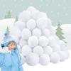 Decorative Hanging Decorations, Large Size White Decoration Souvenirs Exquisite 10pcs Christmas Round Ball Snowball Simulation Foam Big