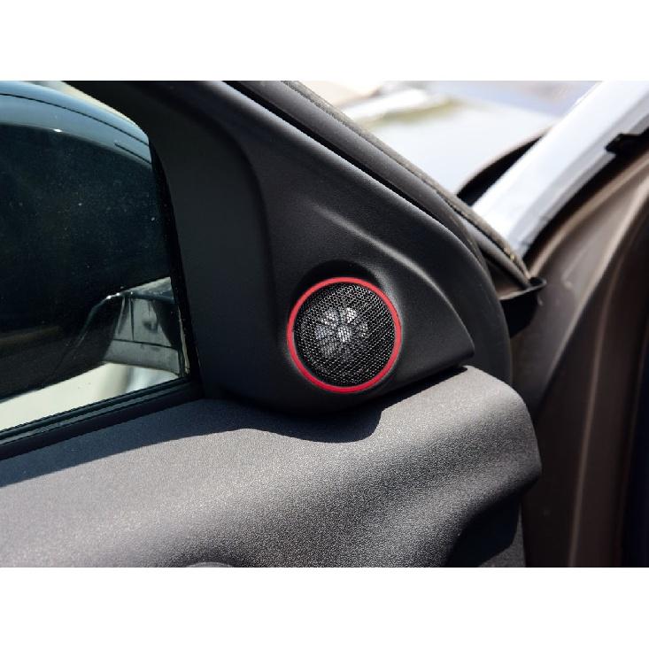 Автомобильная дверная аудиосистема, накладка на динамик, аксессуары для Land Rover Range Evoque Convertible Ember Edition 2013-