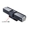 Sanwa Supply Web Camera, Conference Wide Lens, Wide Angle (90° Horizontal, 98° Diagonal), 4K Compatible, 8.5 Megapixel CMOS, Equipped with Active Nois