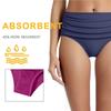 Swimwear  Menstrual Leakproof Bikini Bottom Absorbent  Pants High Waist Swimming Trunks For Teenagers Women