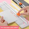 Huanmei A4 Mini Two-Way Paper Cutter for Students and Photos
