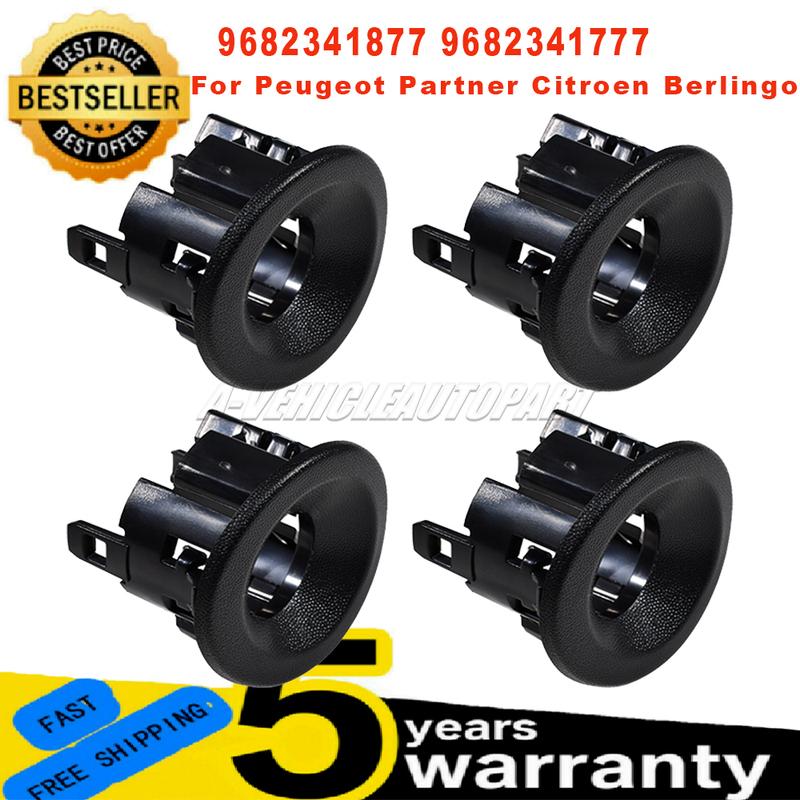 For Citroen Berlingo Peugeot Partner 2008-2018 Support Capteur Parking Pour 9682341877 9682341777 9682341977 9682341277 7414ZK