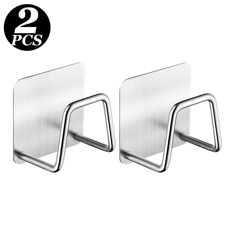 12/1 шт. кухонная раковина из нержавеющей стали, держатель для губок, бытовой самоклеящийся слив, сушилка, полка для хранения, настенные крючки, органайзер