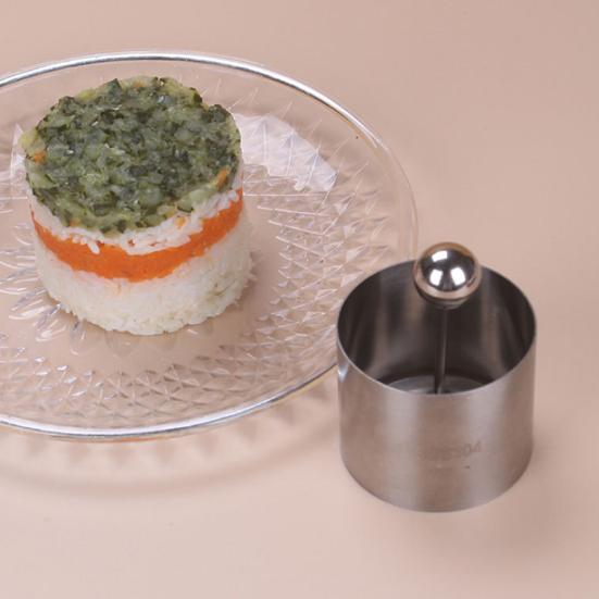 Кольцо для выпечки торта из нержавеющей стали, бесшовное, круглое, формы для муссовых тортов с толкателями и подъемниками, кухонный инструмент для выпечки для домашней пекарни