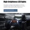 Off-Road Truck RC Car High Speed 38km/h 1/16 2.4GHz Racing Car 4WD RTR Full Proportional with LED