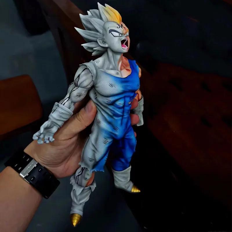 GK Dragon Battle Damage Majin Vegeta Фигурка ПВХ Bejita Коллекция Модель Аниме Самоуничтожение Vegeta Фигурки Игрушки