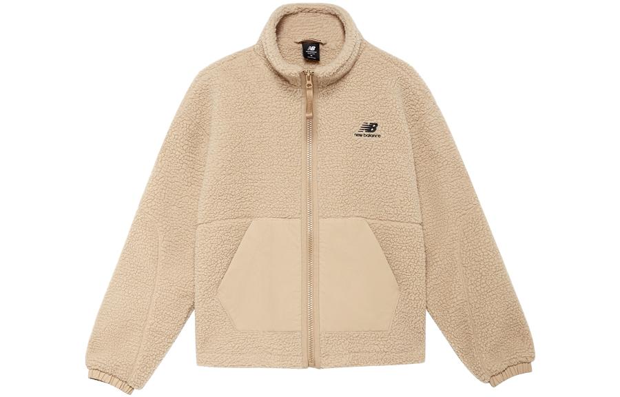 New Balance Бархатистое пальто женское Хаки AWJ23339-INC