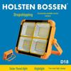Сверхяркий водонепроницаемый солнечный прожектор: Портативный уличный фонарь для кемпинга и чрезвычайных ситуаций