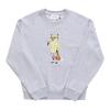 MaiSon KitSune Km00331km0001 H120 Olympia Le Tang Платье с принтом лисы Мужской свитшот