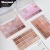 20- Warm Eyeshadow Palette – Romantic Smoky & Rose Tones, Matte & Glitter, High-Pigment, Smudge-Proof, Beauty Makeup