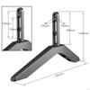 Ножки подставки для телевизора, расстояние между отверстиями 0,787–2,16 дюйма, универсальные сменные устройства, противоскользящие, с винтами, легко