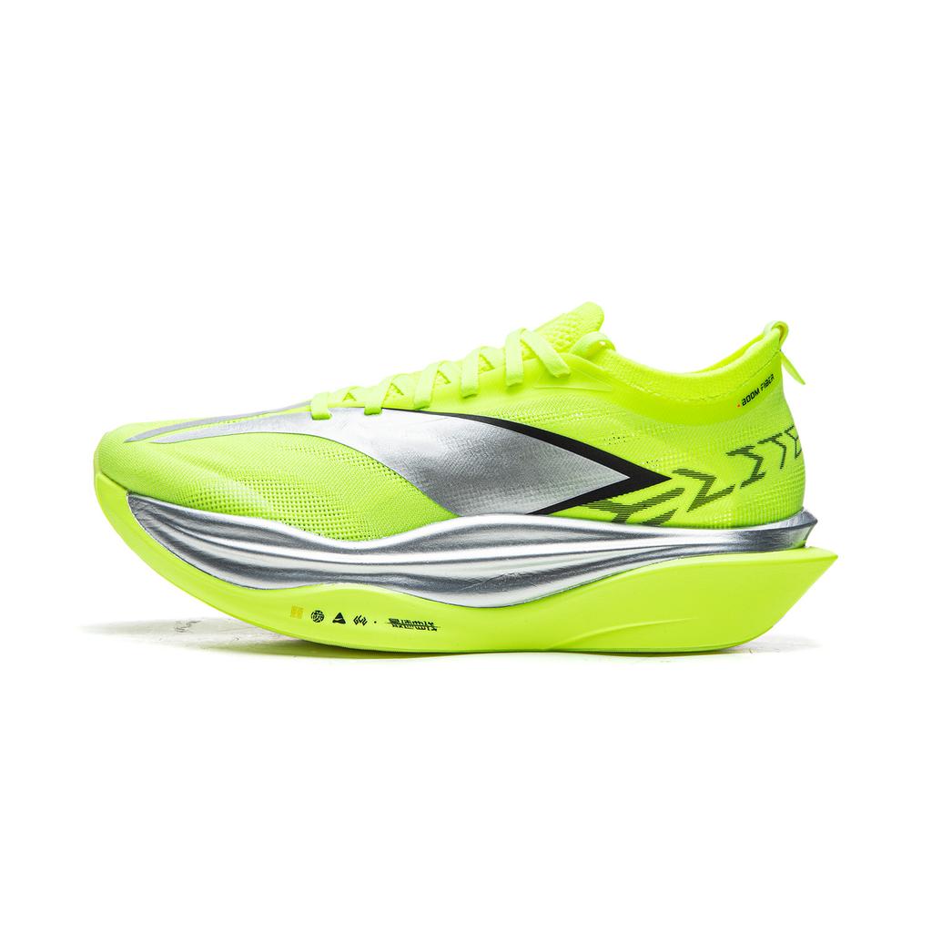 Li Ning Feidian 6 ELITE Амортизация Скользкая Устойчивая к истиранию Отскок Низкий верх Углеродная пластина Беговые кроссовки Унисекс ARMW001-1