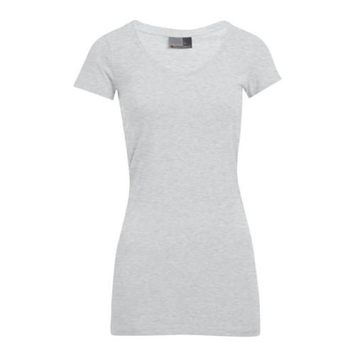 Promodoro Womens/Ladies Long V Neck Slim T-Shirt
