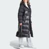 Adidas Originals Regen Long Down Jacket With Hood Women Outerwear Black II8487