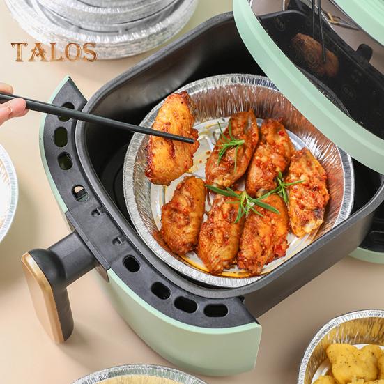 10 шт., жаропрочная форма для выпечки, одноразовая, полезная, безопасная для морозильной камеры, фольга для барбекю