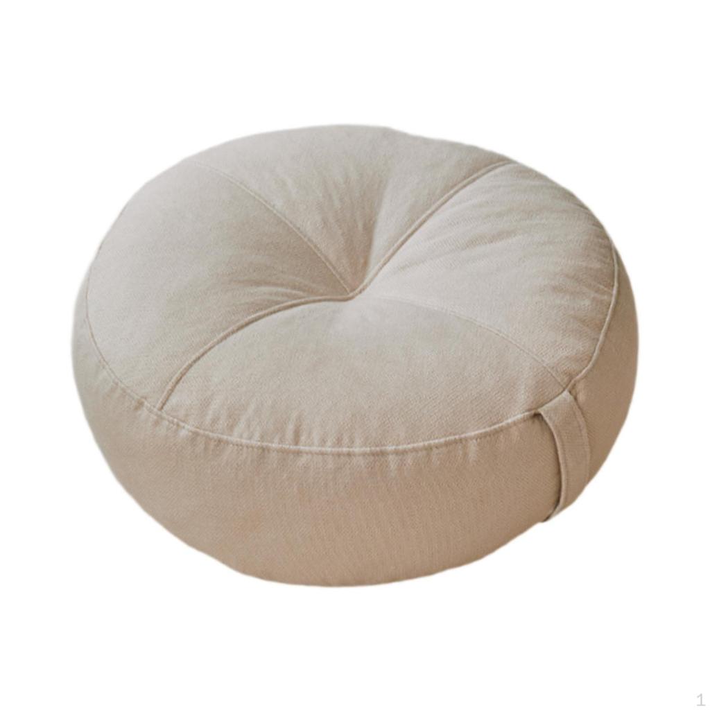Round Cushion, Decorative And Soft, Meditation Cushion for Home, Sofa, Chair, Bed, Car, Indoor,