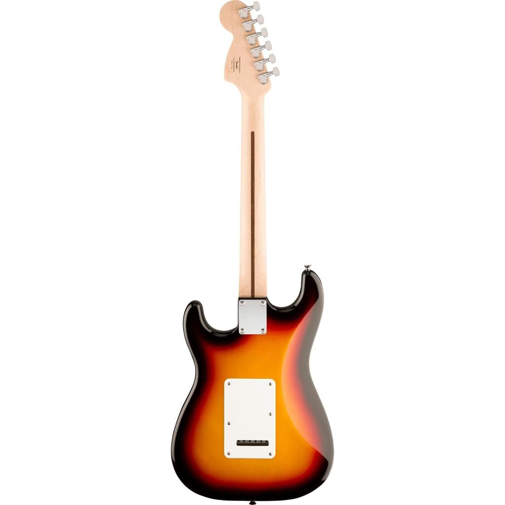 Squier by Series Stratocaster Junior HSS Laurel Накладка на гриф Белый пикгард Sunburst Squier Fender/Affinity 3-Color
