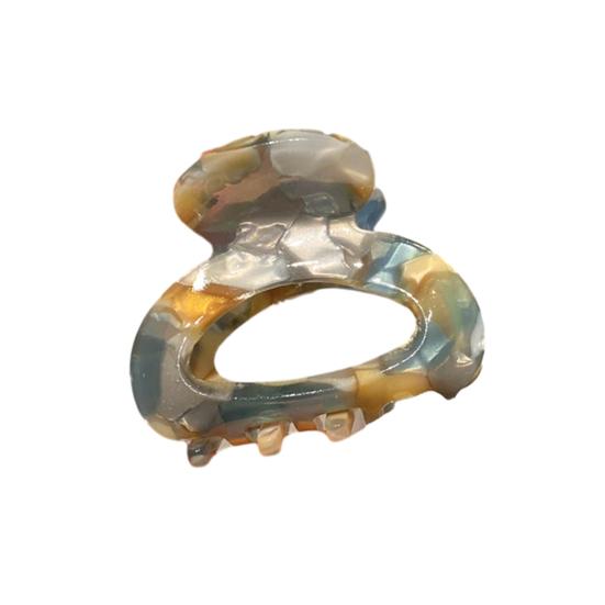 Мини-заколка для волос для женщин и девочек, противоскользящая заколка с леопардовым принтом, сильный коготь, контрастный цвет, коготь для волос, заколка-краб, шпилька для укладки, зажим для волос, аксессуары для волос