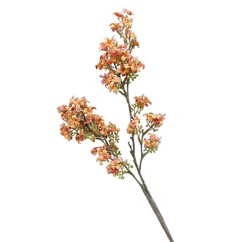 Plastic Artificial Thyme Flower Luxury Fake Flower Thyme Flower Branch  Holiday Party Wedding