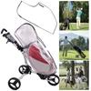 PVC Golf Bag Rain Cover Transparent Dustproof Golf Bag Protector with Hood Waterproof Compact Rain Guard for Golf Trolley Carts