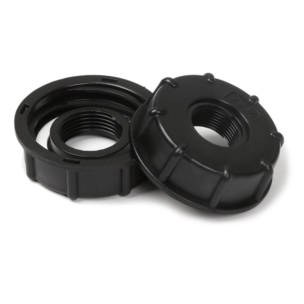 Portable 1" 3/4" 1/2" Coarse Threaded Cap Adaptor Connector IBC Tank Fittings